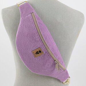 N.O.A.S Handmade Lilac Hip Crossbody Bag Fanny Pack Medium